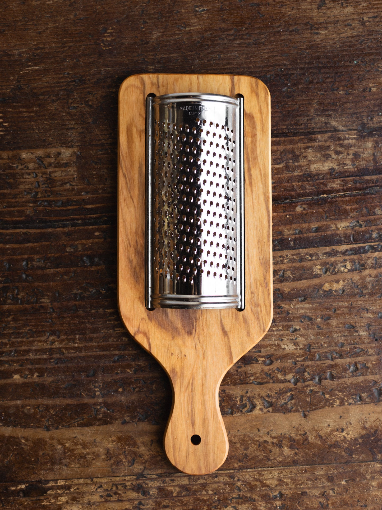 Olive Wood Large Flat Grater