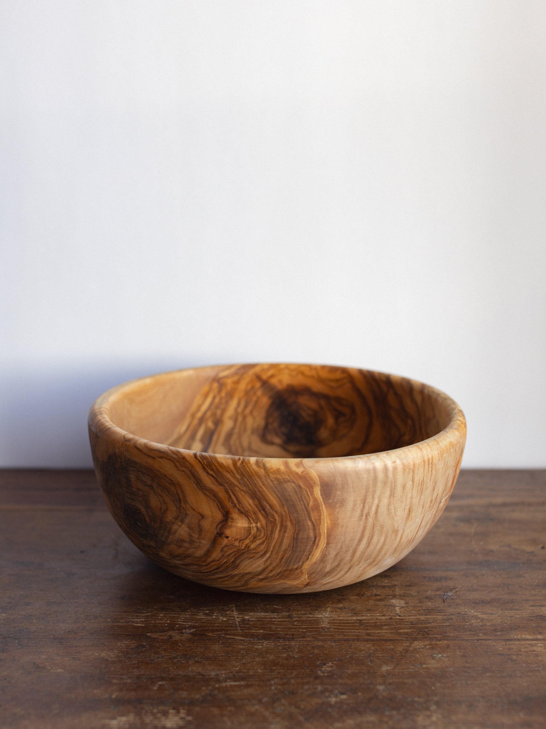 Olive Wood Salad Bowl
