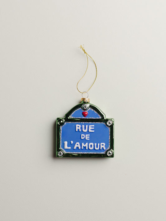 Rue de L'Amour Ornament
