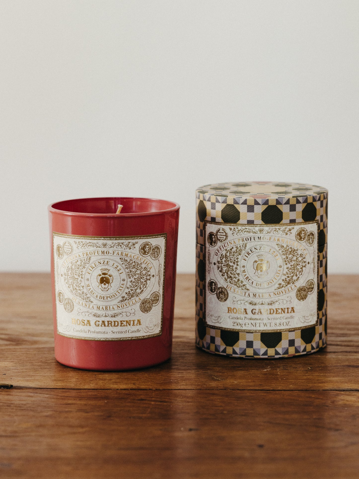 Santa Maria Novella Rosa Gardenia Scented Candle