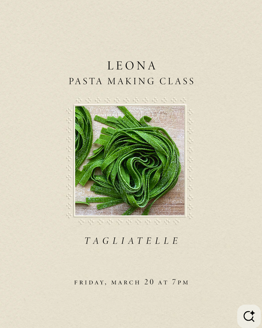 Leona Pasta Making Class